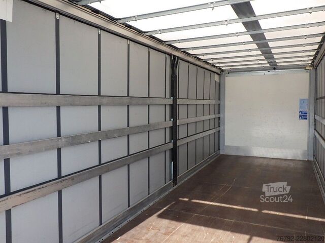 Ladbil med presenning MERCEDES-BENZ 1330 L Atego4 Pritsche 7,2m/LBW/Edscha/AHK/Klima