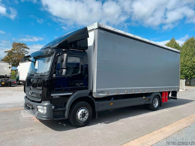 Tovornjak s ploščadjo MERCEDES-BENZ 1330 L Atego4 Pritsche 7,2m/LBW/Edscha/AHK/Klima