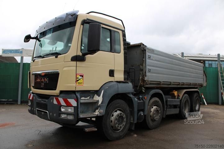 Camión hormigonera MAN TGS 35.400 8x4 - KIPPER / BETONMISCHER Nr.: 954