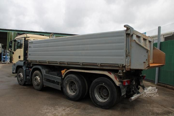 Camión hormigonera MAN TGS 35.400 8x4 - KIPPER / BETONMISCHER Nr.: 954