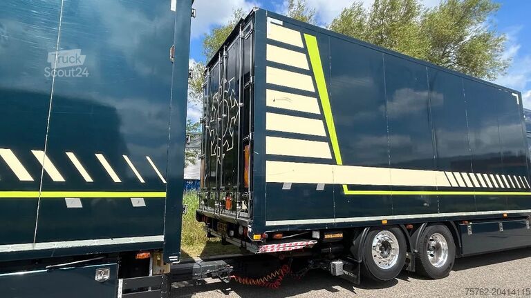 валіза Schwarzmüller 2 x moeyersons Kasten opbouw , vouw wand , lift...