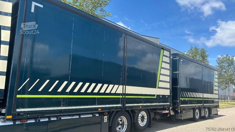 валіза Schwarzmüller 2 x moeyersons Kasten opbouw , vouw wand , lift...