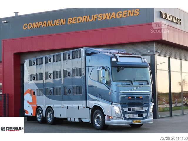 Μεταφορά βοοειδών Volvo FH with a 7.30M cuppers box, 54.5 m². Nice Truc...