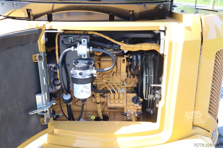 Mini bager Caterpillar 303.5 CR | 3X BUCKET | HAMMER & SHEAR | AIRCO
