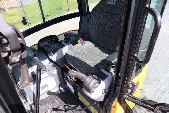 Mini bager Caterpillar 303.5 CR | 3X BUCKET | HAMMER & SHEAR | AIRCO