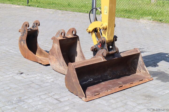 Guseničarski bager Caterpillar 303.5 CR | 3X BUCKET | HAMMER & SHEAR | AIRCO