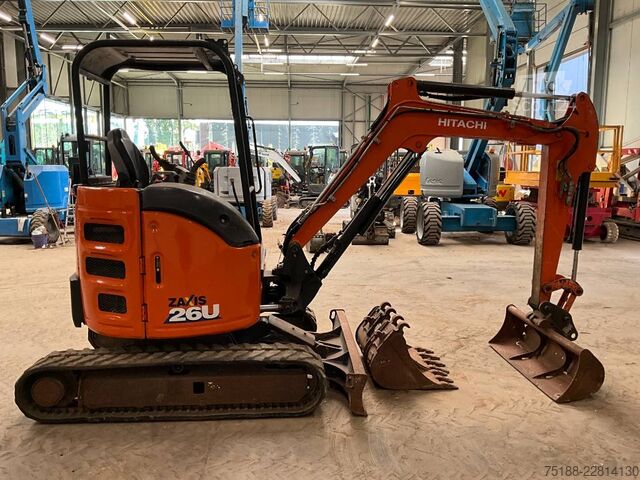 Mini bager Hitachi ZX 26 U-5A