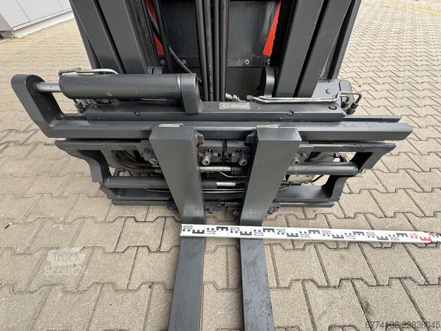 Elektryczny – 4 koła Linde E18PH  + Ladegerät NEU 48120 --EK