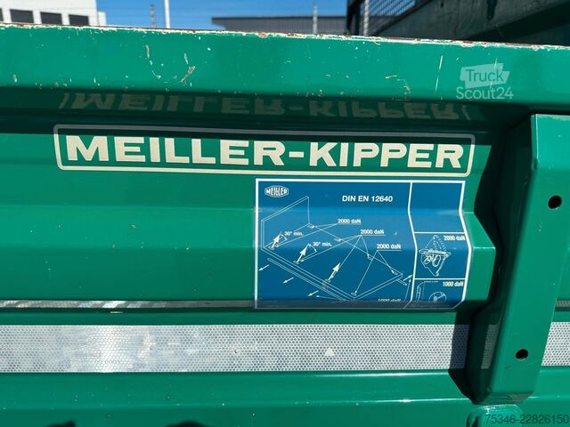 Kolmisuuntainen kippiauto MAN TGL8.220Meiller/3-Sitze/NL2,9To/2xAHK/72 tkm/Top