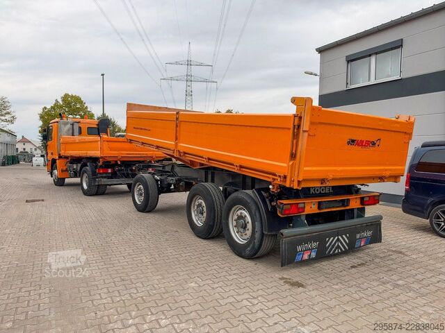 Tresidig tipplastbil MERCEDES-BENZ 2048 Actros MP2 + Kögel AK24