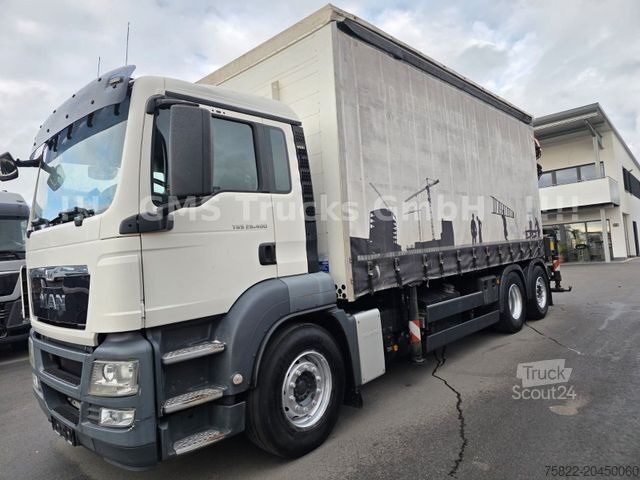 Żuraw samochodowy MAN TGS / NUR149km / 31m Palfinger Kran PK 34002+Jib