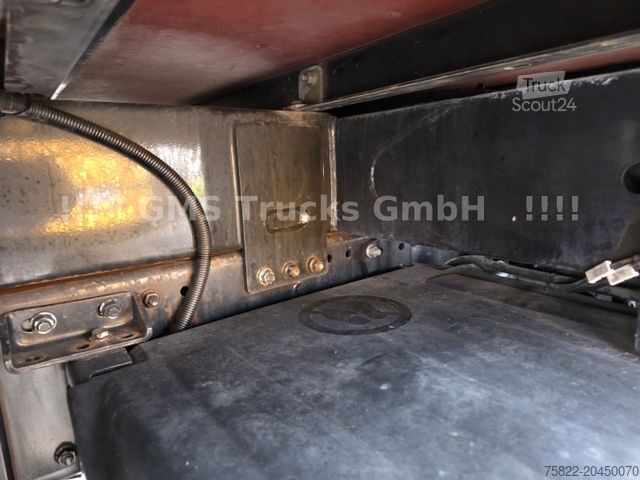 Φορτηγό πλατφόρμα με μουσαμά MAN TGS / NUR149km / 31m Palfinger Kran PK 34002+Jib