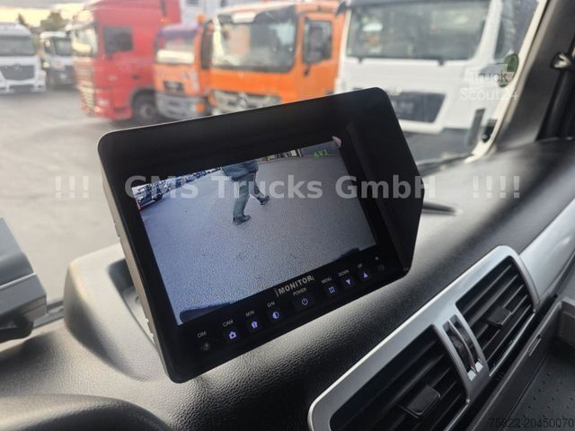 Φορτηγό πλατφόρμα με μουσαμά MAN TGS / NUR149km / 31m Palfinger Kran PK 34002+Jib