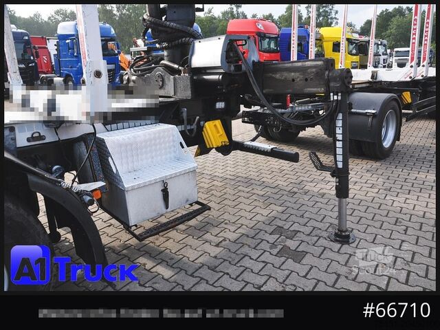 Grua montada em camião MAN TGX 26.480, Holz Kesla 2109, 6x4,