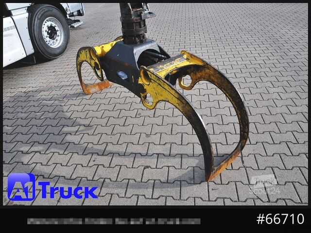 Grua montada em camião MAN TGX 26.480, Holz Kesla 2109, 6x4,