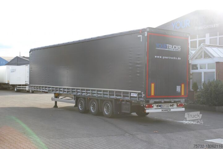 Otvorený náves s plachtou SCHMITZ Mega Plane  Hubdach   Edscha   Liftachse  Mega