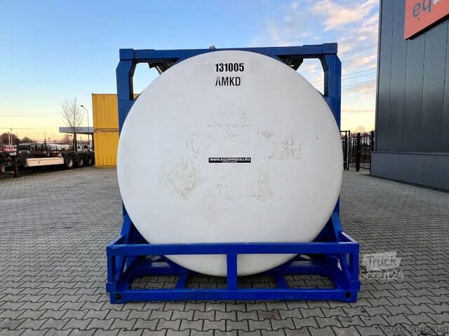 Zbiornik kontenerowy CPV 30.890L, steam heating, UN PORTABLE, T7, 5Y+CSC...