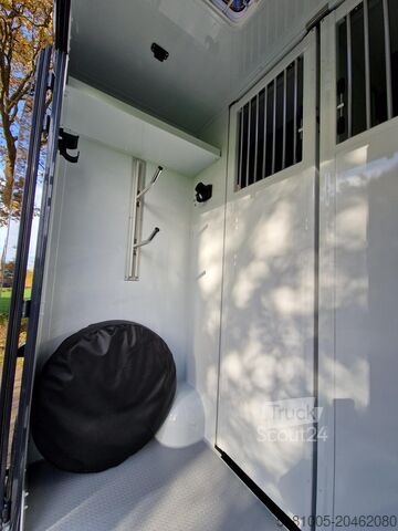 Transport koni Renault Master Nieuw model MTM paardenwagen voor 2 paar...