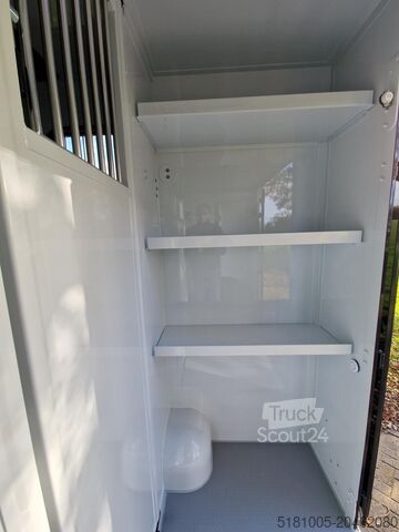 Transport koni Renault Master Nieuw model MTM paardenwagen voor 2 paar...