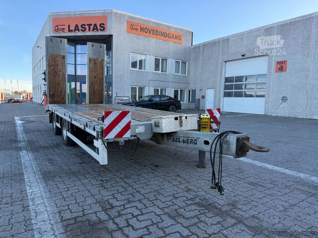 Zwiastun platformy Kel-Berg Low loader trailer / Tieflader / Maskinkærre