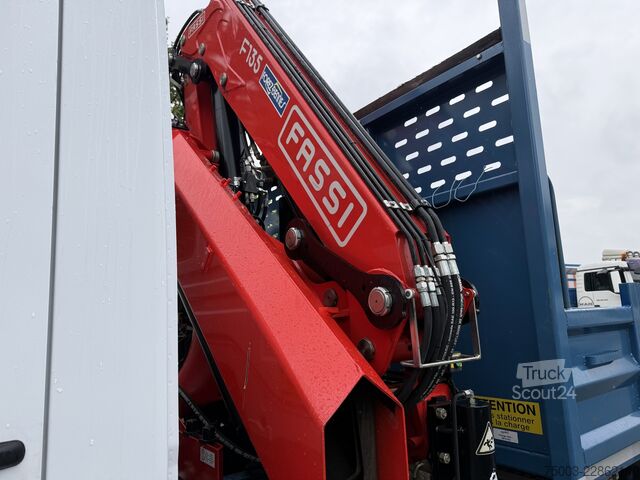 Вантажівка з відкритою платформою Mercedes-Benz Atego 1623 4X2 Kran Fassi F135