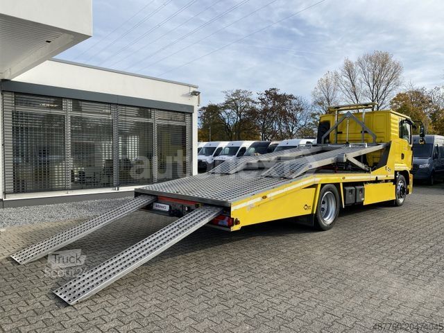 Car carrier truck MAN TGM 18.320 Autotransport/Doppelstockaufbau+ Bett