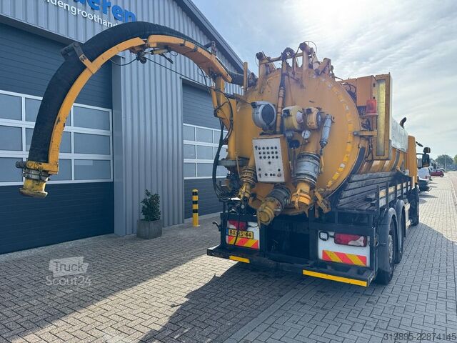 Aspirateur de boues Scania P360 6x2 Saug- / Druck, Vacuum, 15.000 Ltr + 1...