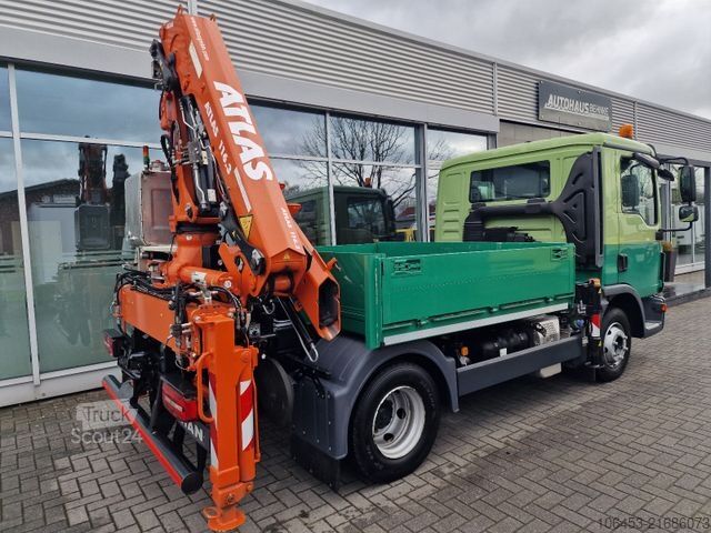 Fourgon pick-up MAN TGL 8.250 Prische Kran Funk 4 Punkt 8900 KM neuw