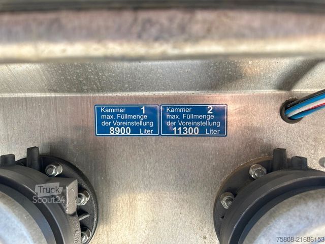 Camión cisterna MERCEDES-BENZ Actros 2546 MP5 Willig 21.500L Oben/unten ADR AT