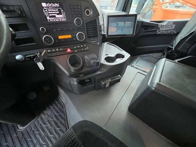 Tipvogn MERCEDES-BENZ Arocs 2543 L 3-Achs Kipper Kran Hiab 211 5xhydr.