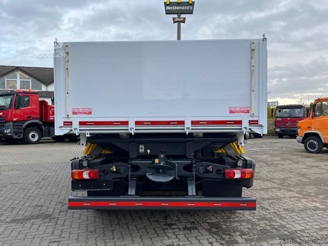 Τρίπλευρο ανατρεπόμενο φορτηγό MERCEDES-BENZ Arocs 2543 L 3-Achs Kipper Kran Hiab 211 5xhydr.