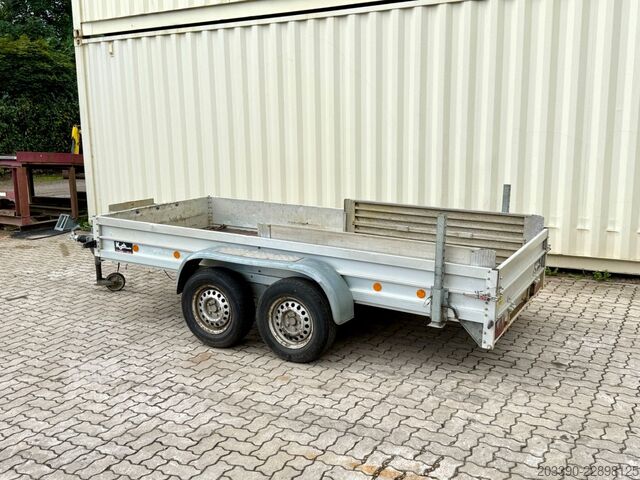 Zema kravnes piekabe KOCH Baumaschinenanhänger / Rampen / TÜV Januar 2027