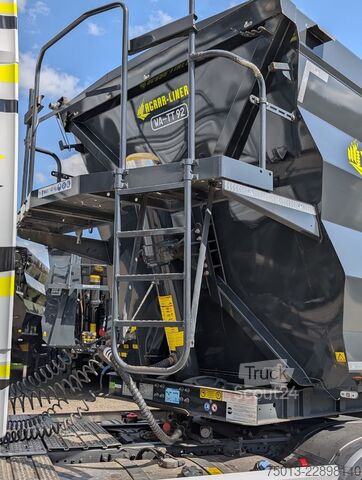 Полуремарке самосвал STAS 55 cbm HardoX, MIETEN?