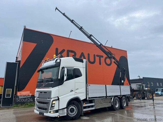 Atvērtā virsbūve Volvo FH 16 600 6x2*4 HIAB 166E-5 HIPRO / PLATFORM L=...