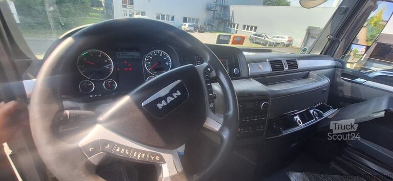 Açık kasa MAN TGX 26.440L 6x2 Pritsche mit Kran Palfinge