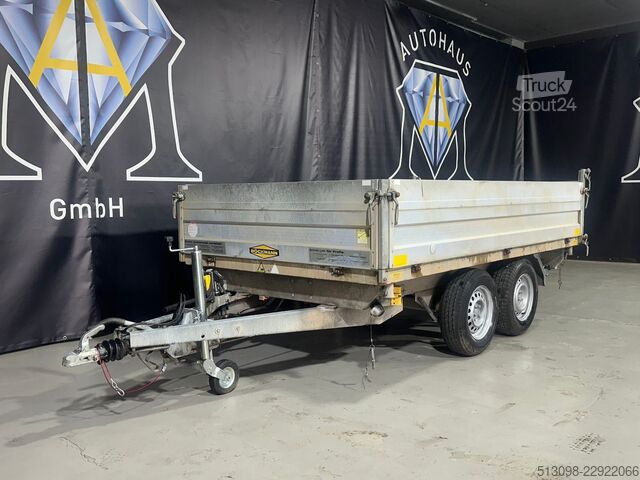 Remorcă basculantă trilaterală BÖCKMANN DK 3218/30 3-SEITENKIPPER 3000KG
