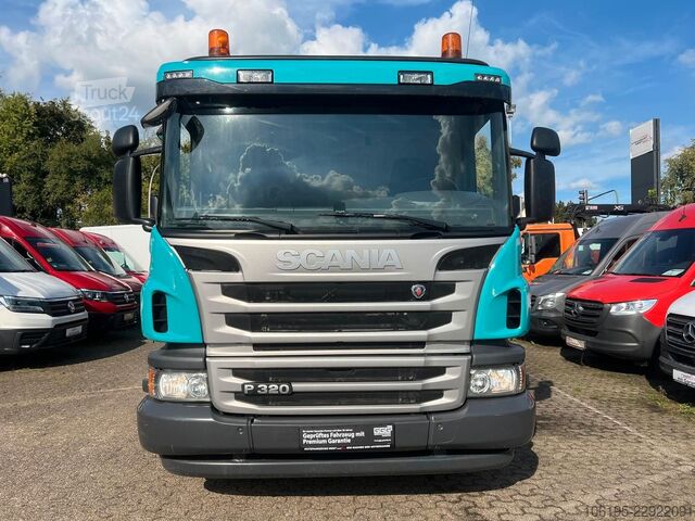 Jeřáb na nákladním automobilu SCANIA P320 Kipper Funk-Kran PK11002*36Tkm*Euro6*AHK*