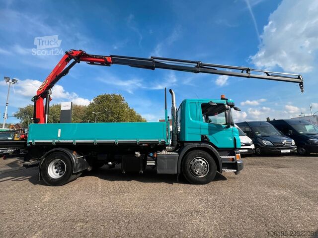 Jeřáb na nákladním automobilu SCANIA P320 Kipper Funk-Kran PK11002*36Tkm*Euro6*AHK*