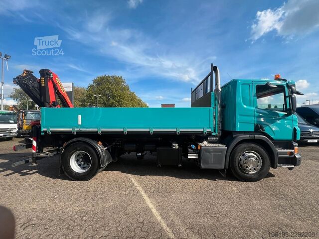 Jeřáb na nákladním automobilu SCANIA P320 Kipper Funk-Kran PK11002*36Tkm*Euro6*AHK*