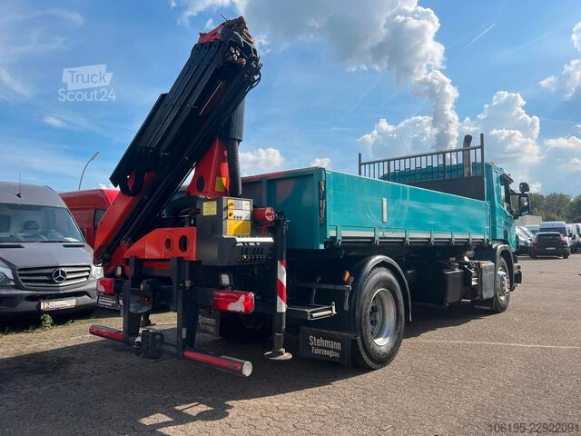Jeřáb na nákladním automobilu SCANIA P320 Kipper Funk-Kran PK11002*36Tkm*Euro6*AHK*