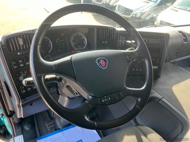Jeřáb na nákladním automobilu SCANIA P320 Kipper Funk-Kran PK11002*36Tkm*Euro6*AHK*