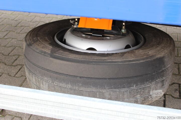 Φορτηγό πλατφόρμα με μουσαμά MAN TGL 12.220 Plane-Koffer 7,5 m LBW Klima 199TKm