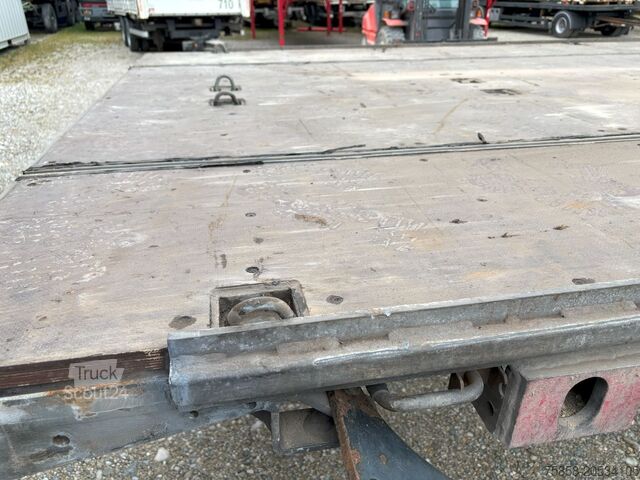 Swap body open Wecon Plattform mittig Zurrringe fĂĽr Holz usw.
