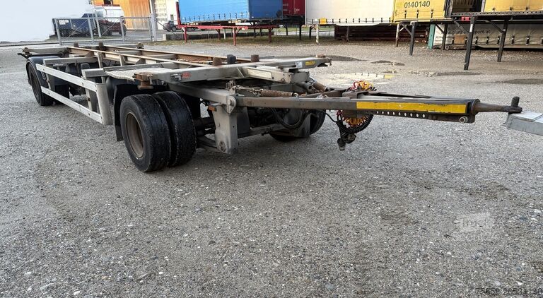 Trailer swap chassis ACKERMANN VERZINKT*langer Hub*17,5er Reifen