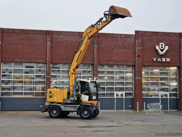 Excavator pe roți Liebherr A916 - 110 KW - Central Greasing - Camera