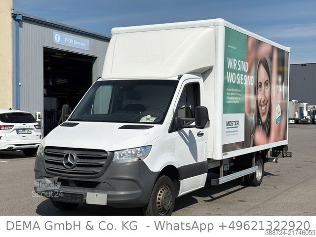 Transporter mit Koffer MERCEDES-BENZ Sprinter 516*E6d*Schalt*LBW*Seitentür*Klima*TÜV*
