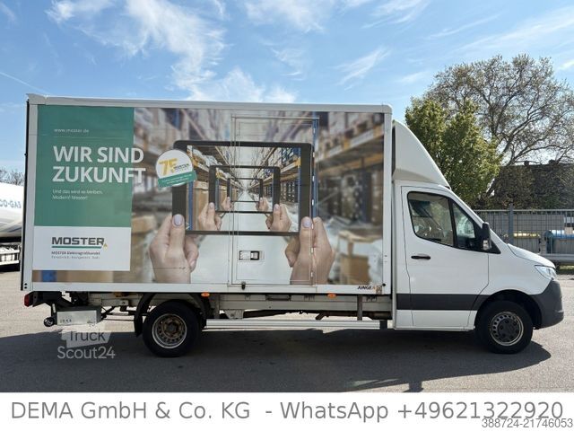 Transporter mit Koffer MERCEDES-BENZ Sprinter 516*E6d*Schalt*LBW*Seitentür*Klima*TÜV*