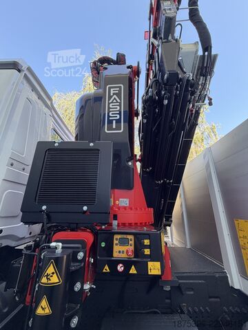 Kamyon üzerine monteli vinç Mercedes-Benz Hiab Palfinger  Fassi F485-6 JIB-4