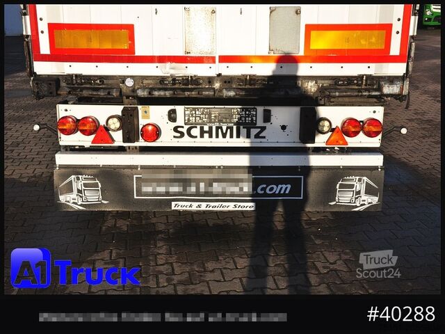 Auflieger mit Pritsche & Plane SCHMITZ S01, Code XL, verzinkt, neue Plane, Liftachse