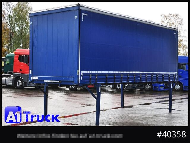 Caja intercambiable con toldo KRONE Wechselbrücke 7,45, Code XL, Bordwand, neue Plane